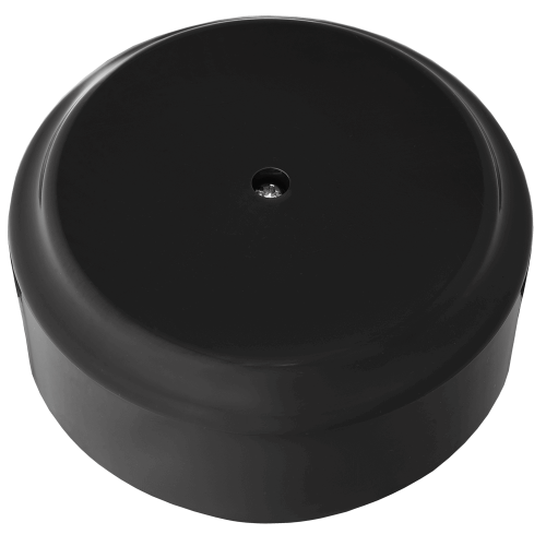 Фотография товара 'Bylectrica Монтажная коробка 80, ОУ без сальников, серия РЕТРО, КМ-450 черный'