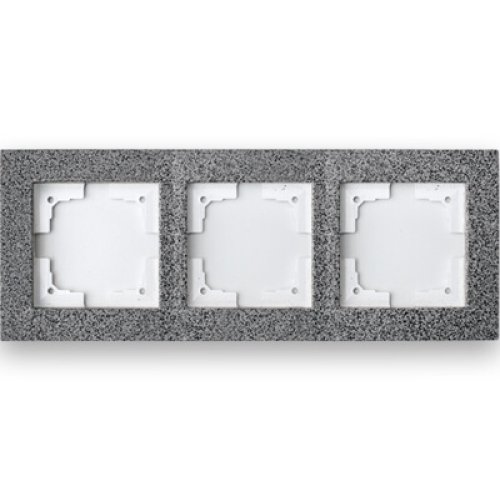 Фотография товара 'Bylectrica Рамка 3-х местная, серия СТИЛЬ-ЭЛИТ, ЮЛИГ.686251.113 морфей'