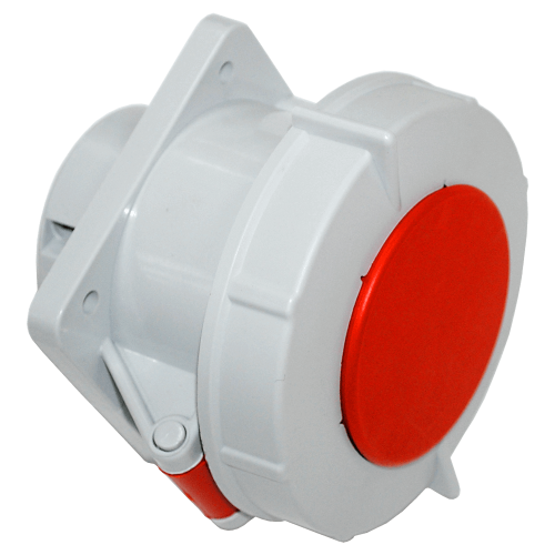 Фотография товара 'Bylectrica Розетка настенная с нейтральным и заземляющим контактом (32 А, IP67) , РПС32-908'