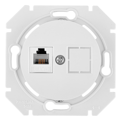 Фотография товара 'Bylectrica Механизм телефонной розетки 1-местной, СУ, серия ПРОВАНС, ТР4-6301'