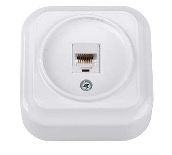 Фотография товара 'Bylectrica Розетка компьютерная, серия ВАРИАНТ, РК18-5111'