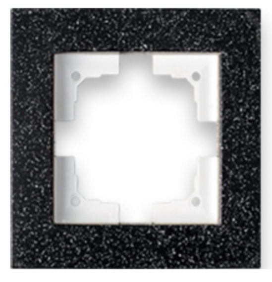 Фотография товара 'Bylectrica Рамка 1-х местная, серия СТИЛЬ-ЭЛИТ, ЮЛИГ.686251.111 оникс'