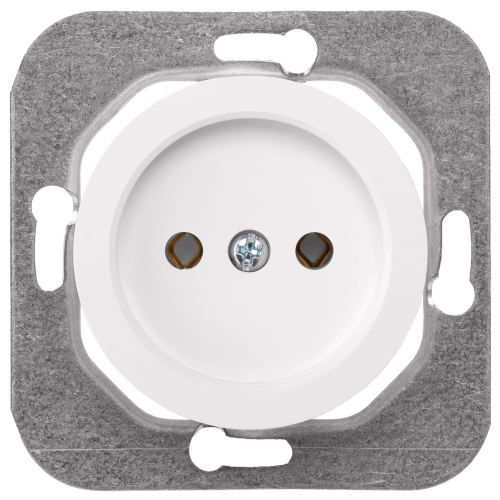 Фотография товара 'Bylectrica Механизм розетки 1-местной СУ без заземляющего контакта, серия ПРОВАНС, РС16-1401 перламутр'