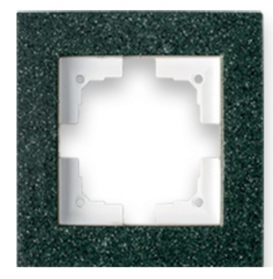Фотография товара 'Bylectrica Рамка 1-х местная, серия СТИЛЬ-ЭЛИТ, ЮЛИГ.686251.111 малахит'