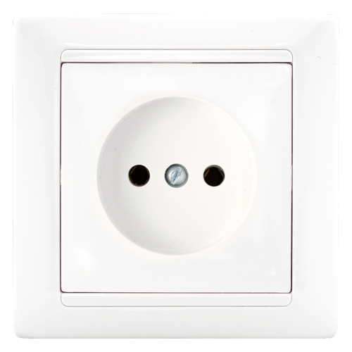Фотография товара 'Bylectrica Розетка 1-местная СУ без заземляющего контакта, серия СТИЛЬ, РС16-305'