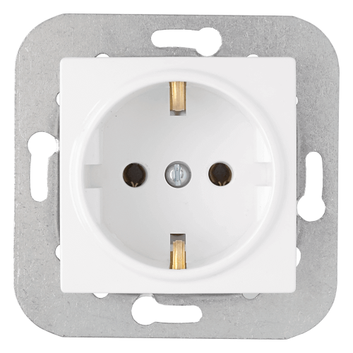 Фотография товара 'Bylectrica Механизм розетки с заземляющим контактом, серия УЮТ, РС16-530'