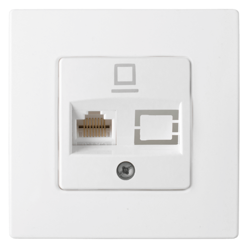 Фотография товара 'Bylectrica Розетка компьютерная, серия МАСТЕР, РК18-5011'