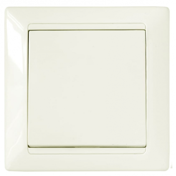 Фотография товара 'Bylectrica Выключатель 1-клавишный СУ проходной, серия СТИЛЬ, С610-807 бежевый'