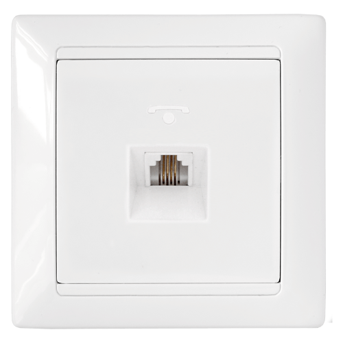 Фотография товара 'Bylectrica Розетка телефонная, серия СТИЛЬ, ТР4-034'