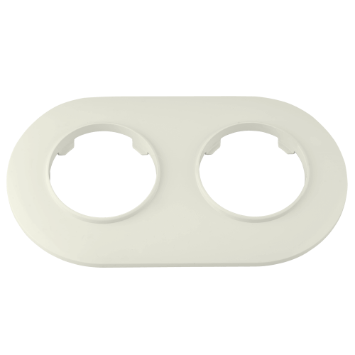 Фотография товара 'Bylectrica Рамка 2-х местная, круг, серия ПРОВАНС круг, ЮЛИГ.735212.499 бежевый'