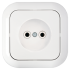 Фотография товара 'Bylectrica Розетка 1-местная СУ без заземляющего контакта, серия ГАРМОНИЯ, РС16-228'