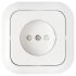 Фотография товара 'Bylectrica Розетка 1-местная СУ со шторками, серия ГАРМОНИЯ, РС16-252'