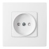 Фотография товара 'Bylectrica Розетка 1-местная СУ со шторками, серия МАСТЕР, РС16-0005'