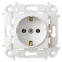 Фотография товара 'Bylectrica Механизм розетки с заземляющим контактом, серия МАСТЕР, РС16-1002'