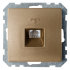 Фотография товара 'Bylectrica Механизм розетки телефонной, серия СТИЛЬ, ТР4-037 бронза'