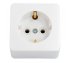 Фотография товара 'Bylectrica Розетка 1-местная ОУ, РА10-209'