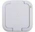 Фотография товара 'Bylectrica Розетка Bylectrica 1-местная ОУ с заземляющими контактами IP44, РА16-214'